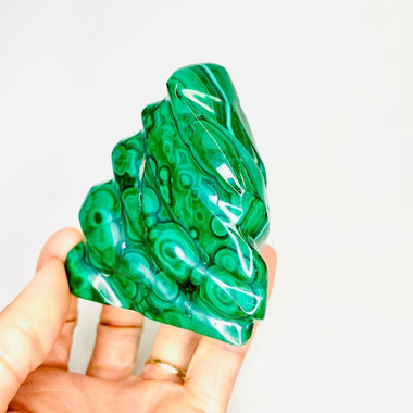 Authentic Malachite Natural Crystal Gemstone Freeform 392 grams Stone of Transformation - Ai NeDefault Category