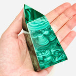 Authentic Malachite Natural Crystal Gemstone Tower 10cm Stone of Transformation - Ai NeDefault Category