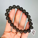 Authentic Sirius Meteorite 10mm Elastic Bracelet - Dark Green colour - Ai NeJewellery