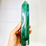 Aventurine Crystal Gemstone Tower | Luck, Abundance and Heartfelt Harmony 534 grams - Ai NeDefault Category