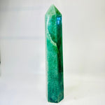 Aventurine Crystal Gemstone Tower | Luck, Abundance and Heartfelt Harmony 534 grams - Ai NeDefault Category