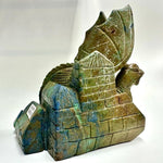 Azurite Dragon Carving - 14 cm - Ai NeDefault Category