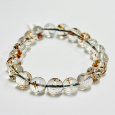 Black Gold Super 7 Crystal Bracelet - 9mm - Ai NeDefault Category