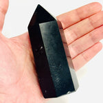 Black Tourmaline Crystal Point 9-10cm - Ai Ne