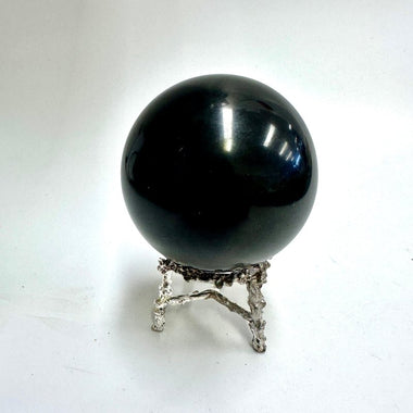 Black Tourmaline Crystal Sphere | Enhance Protection 360 grams | 6 cm - Ai Ne