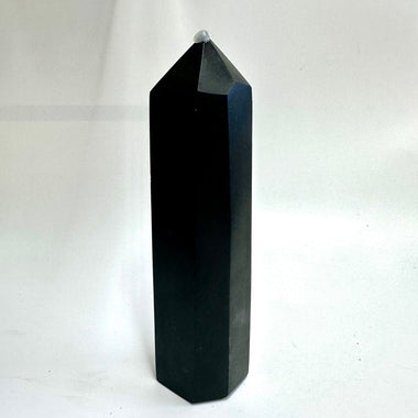 Black Tourmaline Crystal Tower | Enhance Protection 530 grams | 17 cm - Ai Ne