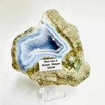Blue Lace Agate Crystal Geode Point 327 grams - Ai NeDefault Category