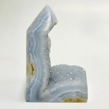 Blue Lace Agate Crystal Geode Point - Ai NeDefault Category