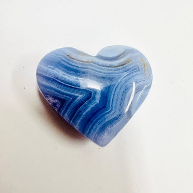 Blue Lace Agate Crystal Heart 32 grams | 4 cm - Ai NeDefault Category