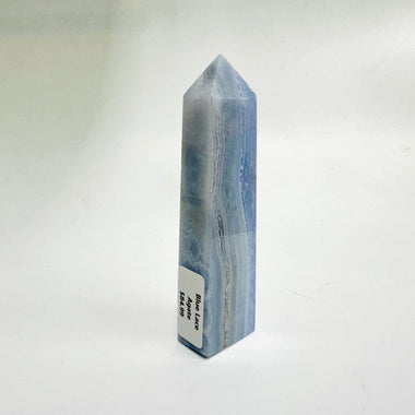 Blue Lace Agate Crystal Point 62 grams | 9 cm - Ai NeDefault Category