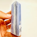 Blue Lace Agate Crystal Point 73 grams | 9 cm - Ai NeDefault Category
