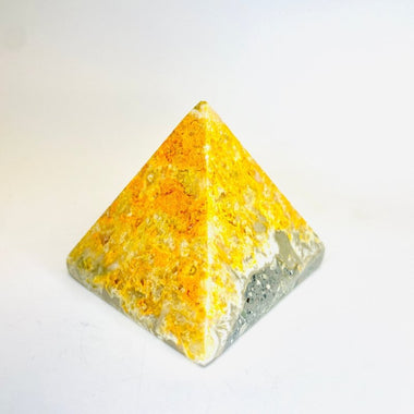 Bumble Bee Jasper Crystal Pyramid 4.5cm | 120 grams - Ai Ne