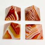 Carnelian Crystal Pyramid - 3.1cm - Ai Ne