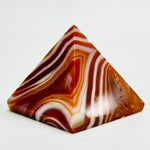 Carnelian Crystal Pyramid - 3.1cm - Ai Ne