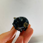 Carved Crystal Animal Pig 3cm wide - Ai Ne