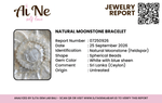 Certified Moonstone Gemstone Crystal Bracelet 7-8mm - Ai NeDefault Category