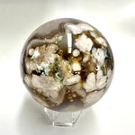 Cherry Blossom Agate Crystal Sphere 1066 grams | 9cm - Ai NeDefault Category