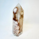 Cherry Blossom Crystal Points/Tower 375grams | Embrace Beauty and Blossoming Healing Energies 12.5cm - Ai NeDefault Category