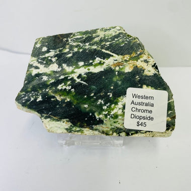 Chrome Diopside Crystal 139 grams 9.5cm From Western Australian - Ai NeDefault Category