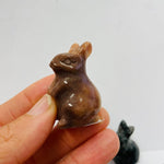 Cute Crystal Rabbit Animal Carving Approximately 3.5cm tall - Ai NeGifts & Crystals
