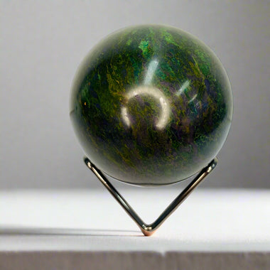 Emerald Ruby Crystal Sphere UV Reactive 677 grams - Ai NeDefault Category