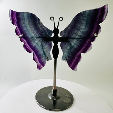 Fluorite Crystal Butterfly | Clarity Focus Spiritual Growth - Ai Ne