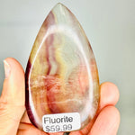 Fluorite Crystal Flame | Clarity Focus Spiritual Growth - Ai Ne