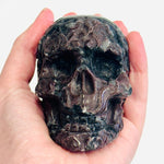 Garnet Crystal Skull | 610 grams - Ai Ne