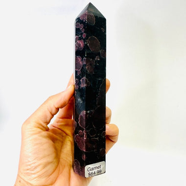 Garnet Crystal Tower 541 grams - Ai Ne