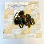 Genuine Dravite Brown Tourmaline Gemstone Crystal Tumbles | 1 - 2cm - Ai NeDefault Category
