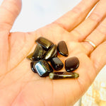 Genuine Dravite Brown Tourmaline Gemstone Crystal Tumbles | 1 - 2cm - Ai NeDefault Category