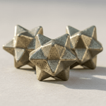 Genuine Pyrite Merkaba Star 4cm | 80 grams - Ai NeGifts & Crystals