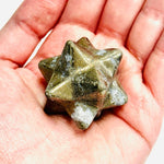 Genuine Pyrite Merkaba Star 4cm | 80 grams - Ai NeGifts & Crystals