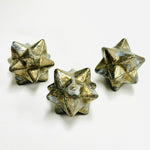 Genuine Pyrite Merkaba Star 4cm | 80 grams - Ai NeGifts & Crystals
