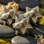 Genuine Pyrite Merkaba Star 4cm | 80 grams - Ai NeGifts & Crystals