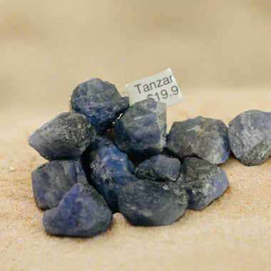 Genuine Tanzanite Rough Crystal Piece Intuitively Chosen 1.5 - 2.5cm - Ai NeGifts & Crystals