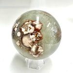 Green Flower Agate Sphere 1241 grams | 9.5cm - Ai Ne