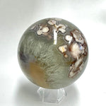 Green Flower Agate Sphere 1241 grams | 9.5cm - Ai Ne