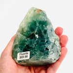 Green Fluorite Crystal Freeform 564 grams - Ai Ne
