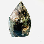 Green Lepidolite Crystal Flame | Promotes Transition 9cm - Ai Ne