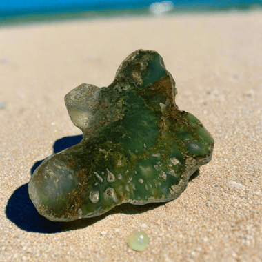 Green Opal 97 grams 7cm from Western Australia - Ai NeGifts & Crystals