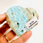 Hemimorphite Crystal Heart | 6 cm - Ai Ne