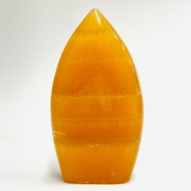 Honey Calcite Crystal Flame 10.5cm | 246 grams - Ai NeGifts & Crystals