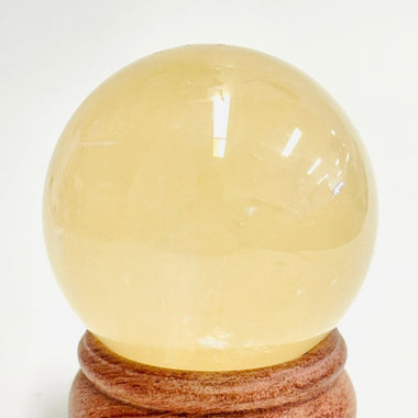 Honey Calcite Crystal Sphere 6cm | 299 grams - Ai Ne