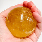 Honey Calcite Crystal Sphere | choose size - Ai Necrystal