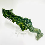 Jade Crystal Dragon Knife - Luck, Prosperity & Health - Ai NeDefault Category