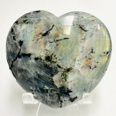 Labradorite Love Heart Crystal 9cm | 395 grams - Ai NeDefault Category