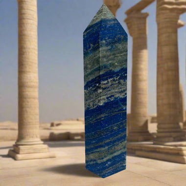Lapis Lazuli Tower Crystal 18cm - Ai Ne