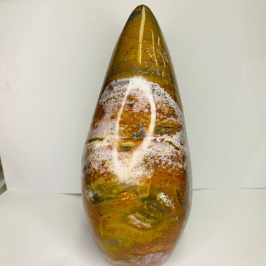 Large Jasper Crystal Flame | Embrace the Tranquility of Oceanic Energies - Ai NeDefault Category