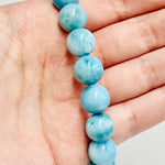 Larimar Gemstone Crystal Bracelet 10 - 11mm - Ai NeJewellery